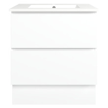 Elemental Plus 750mm Freestanding Single Vanity with Removable Kickboard